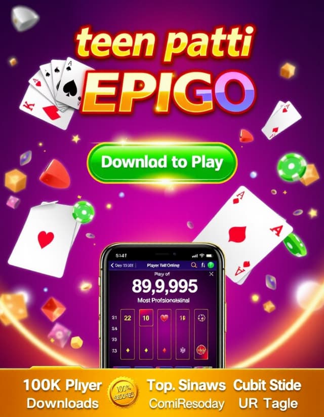 Teen Patti Epic Banner